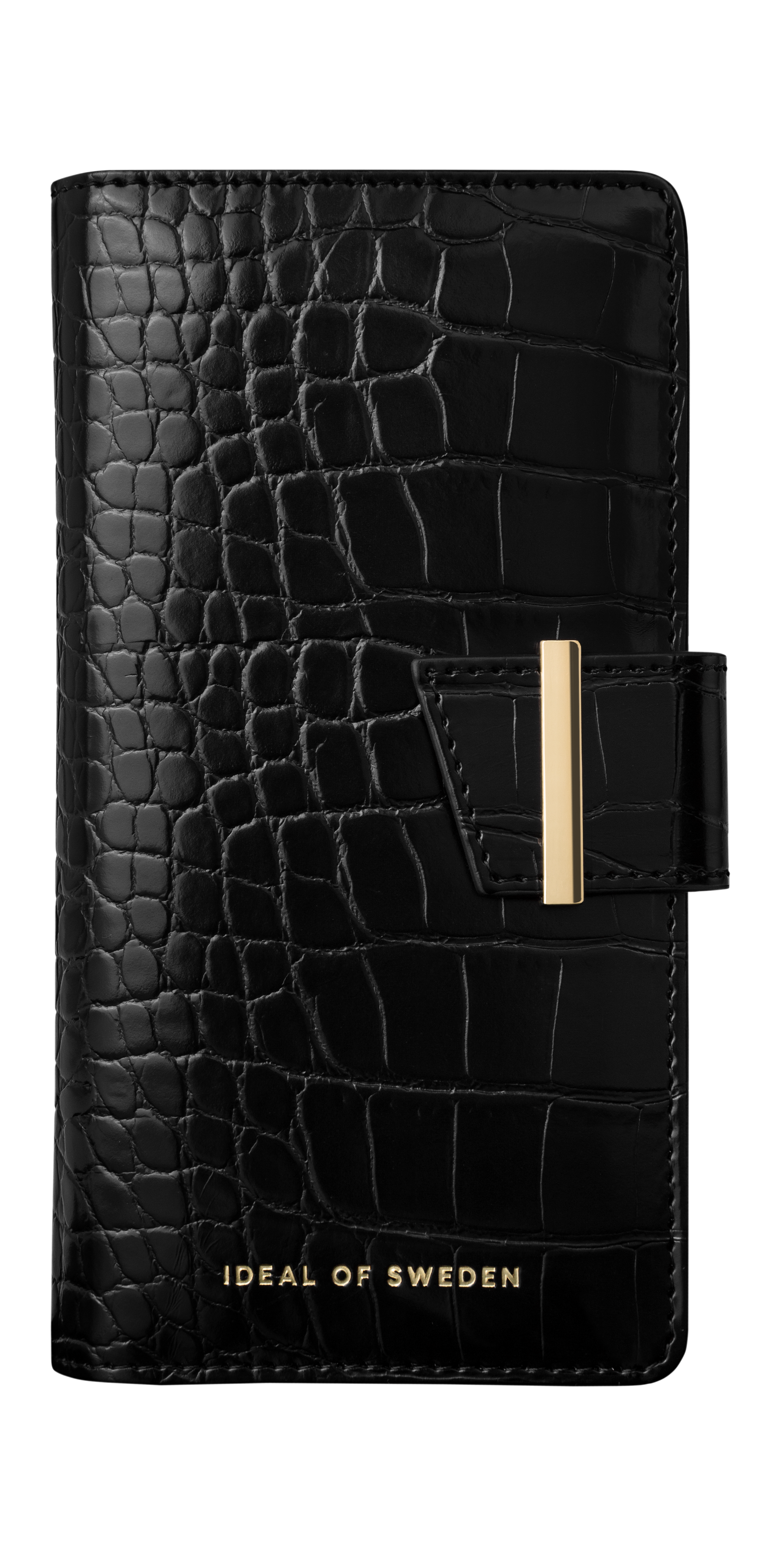 iPhone 13 Mini Cora Wallet Jet Black Croco