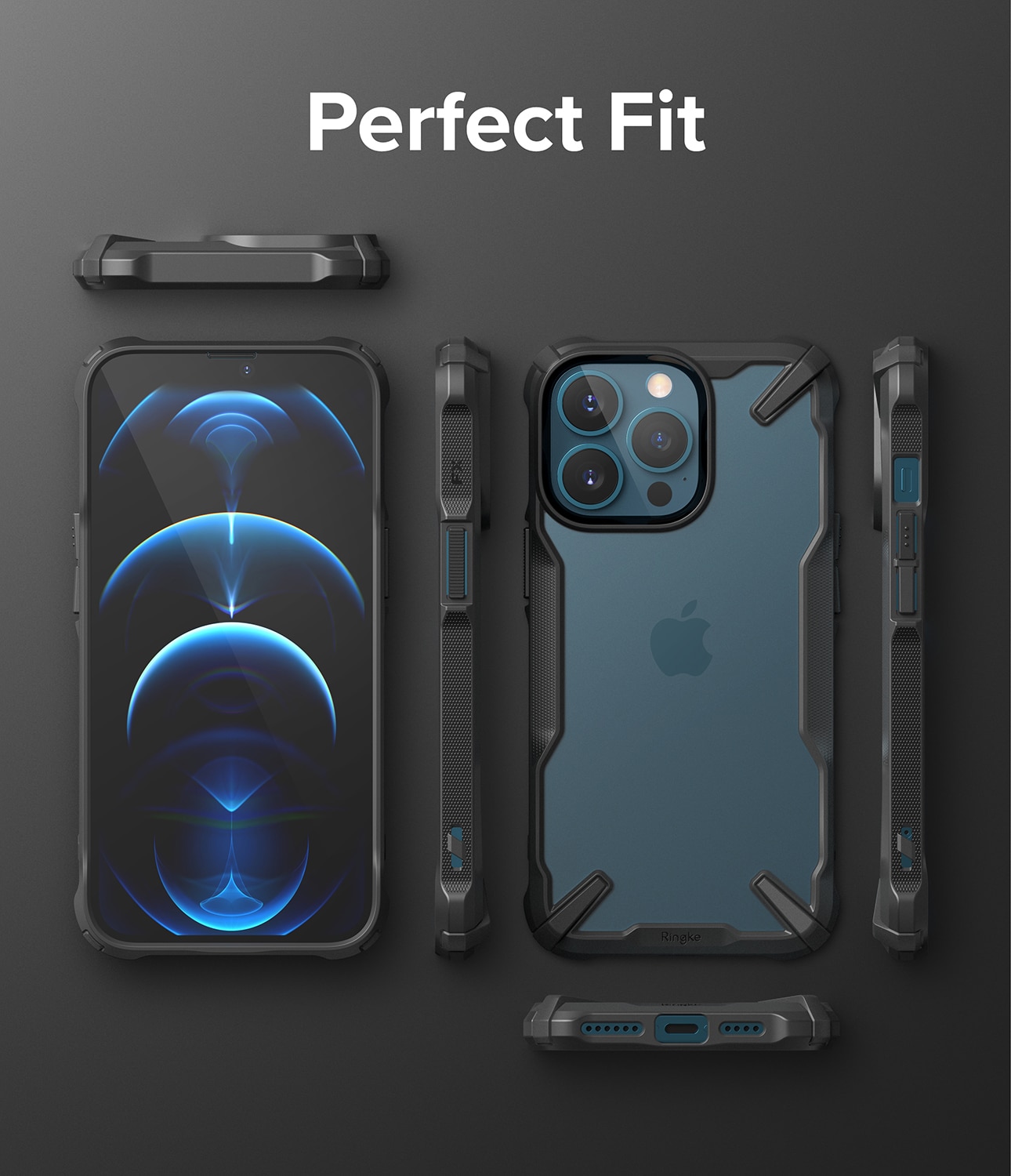 iPhone 13 Pro Max Fusion X Case Black