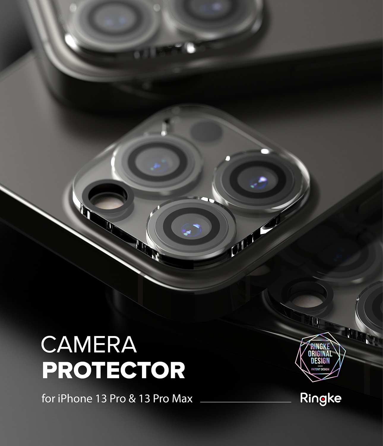 iPhone 13 Pro Max Camera Protector Glass (2-pack)