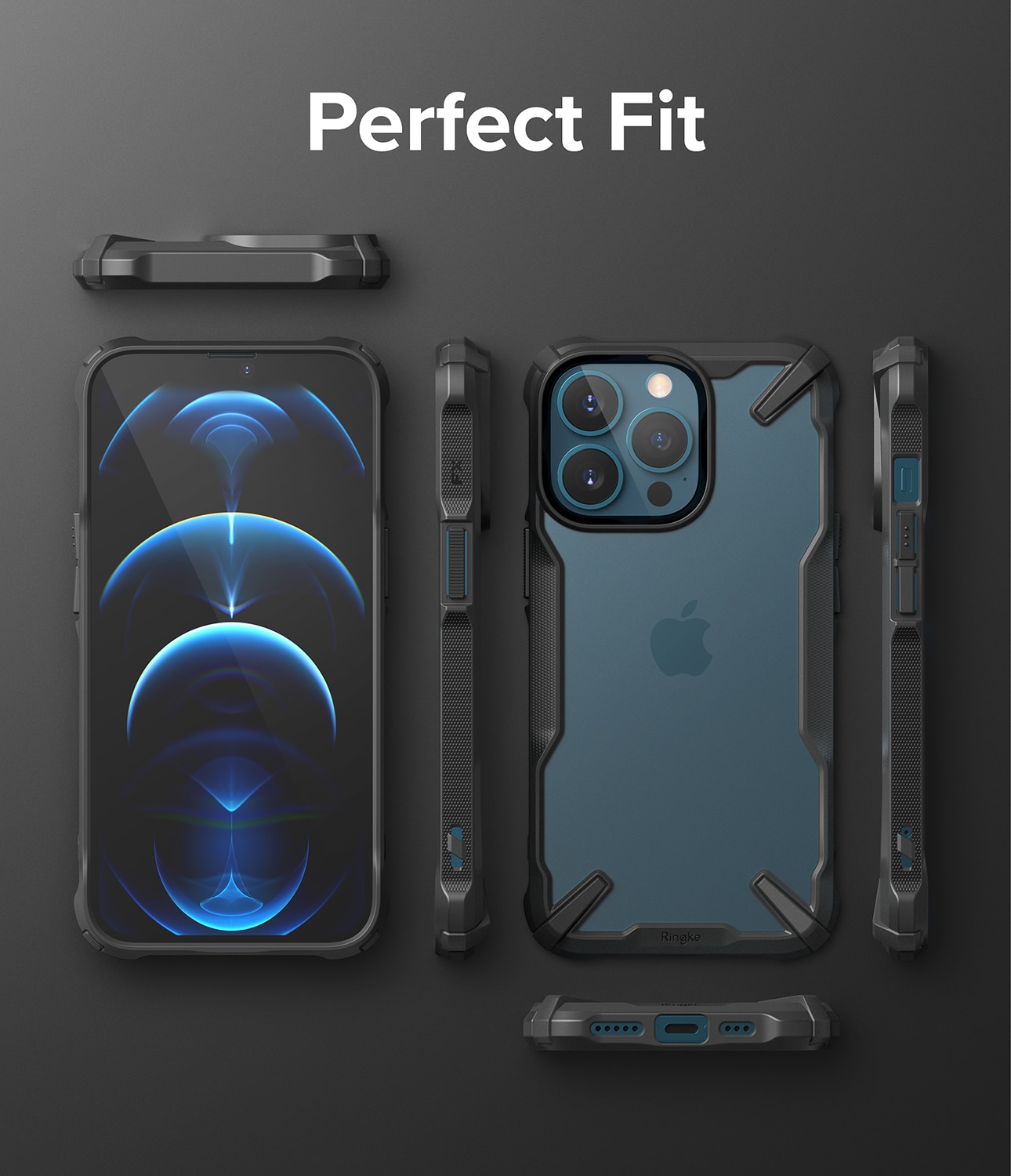 iPhone 13 Pro Fusion X Case Black