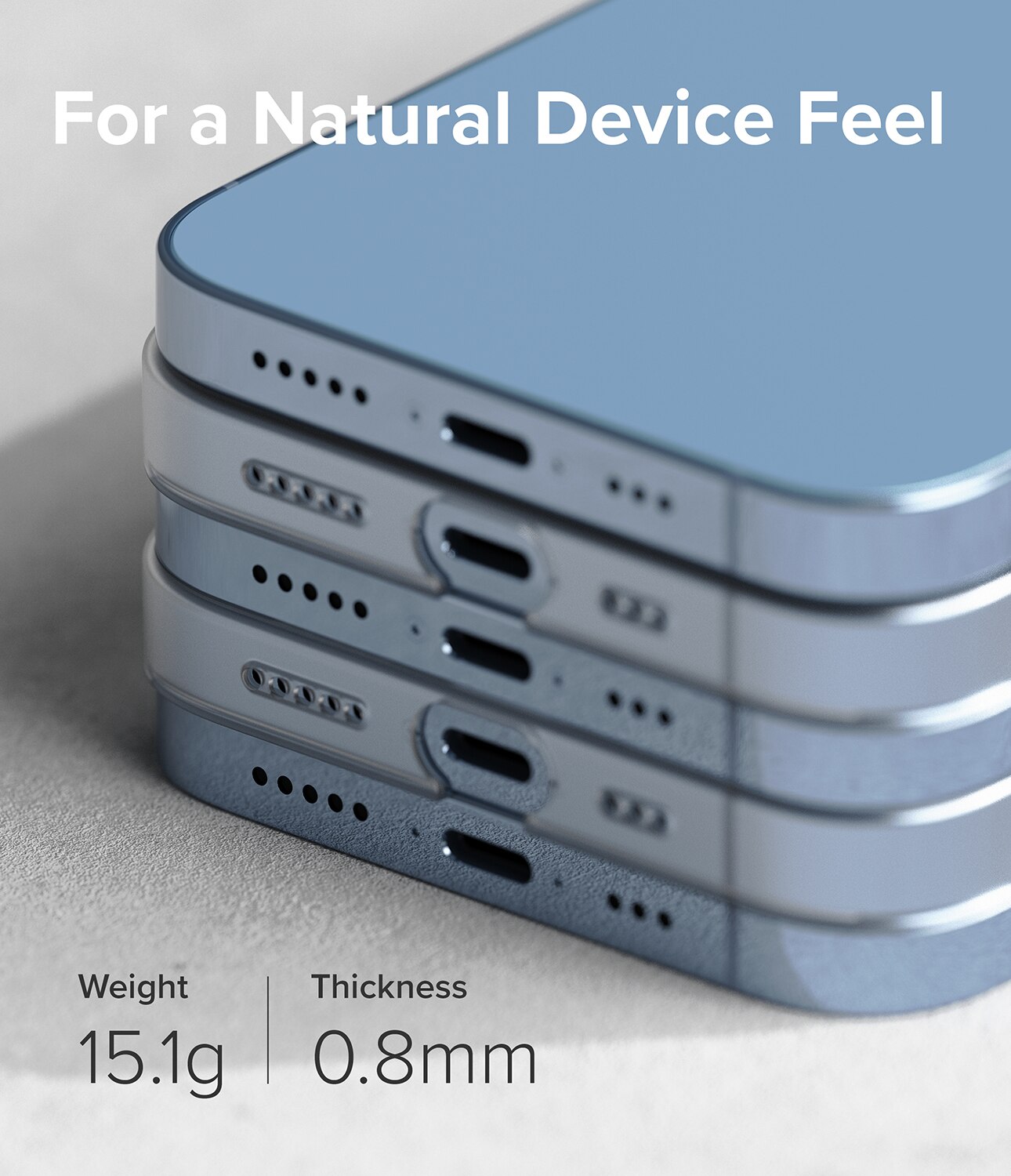 iPhone 13 Pro Slim Case Matte Clear