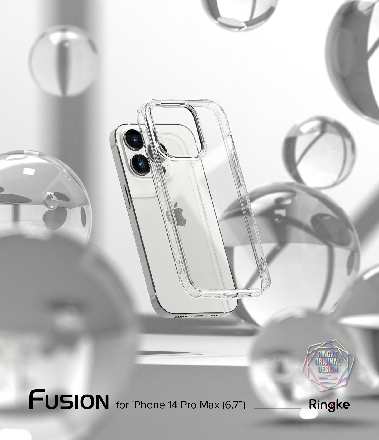 iPhone 14 Pro Max Fusion Case Transparent