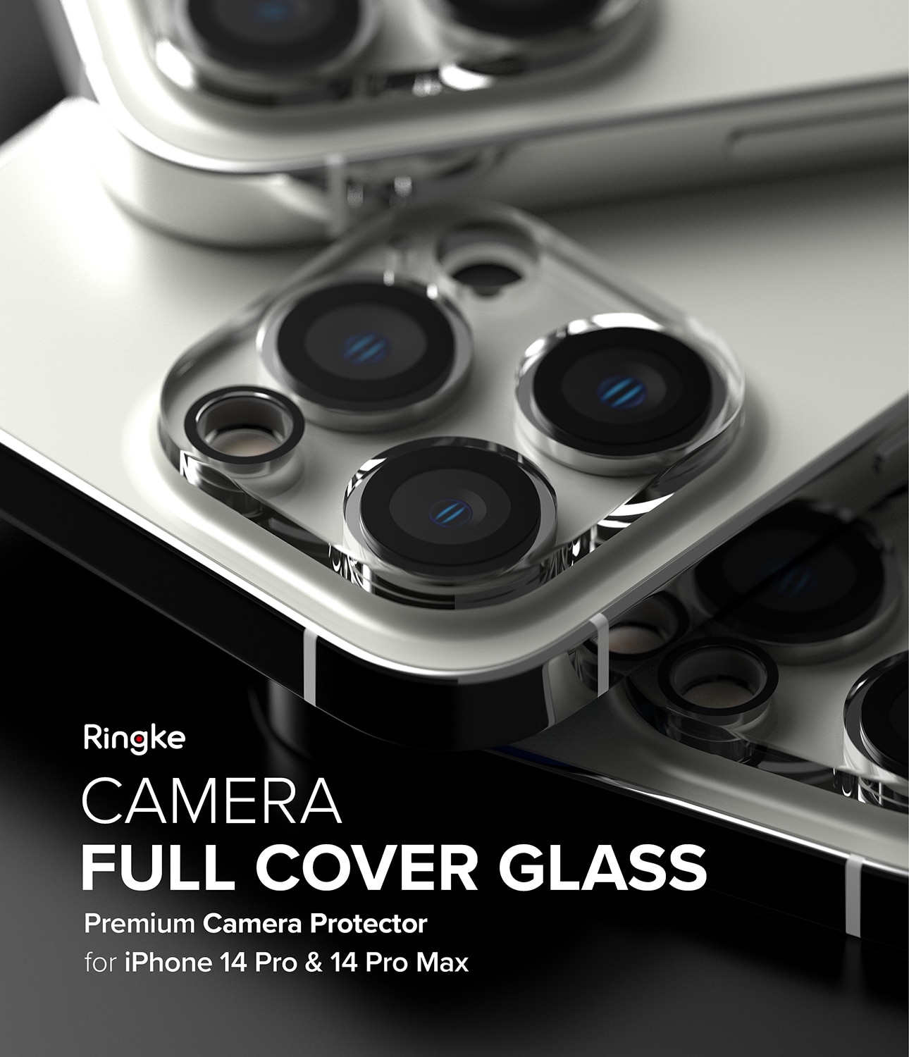 iPhone 14 Pro Camera Protector Glass (2-pack) Transparent