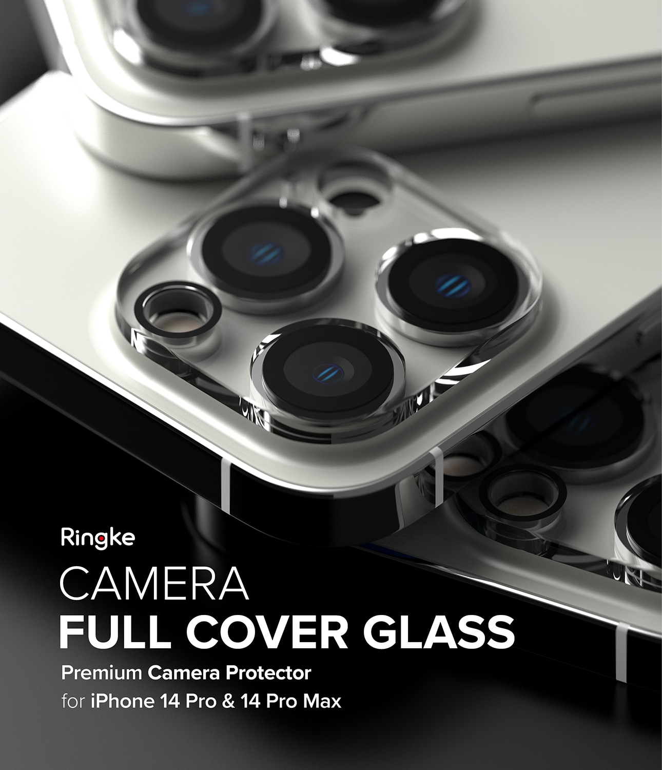 iPhone 14 Pro Max Camera Protector Glass (2-pack) Transparent