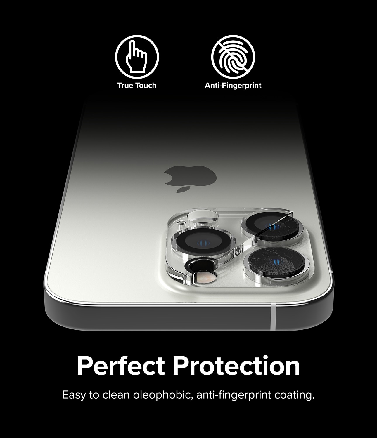 iPhone 14 Pro Camera Protector Glass (2-pack) Transparent