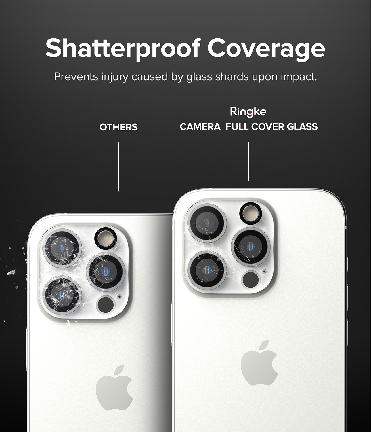 iPhone 14 Pro Camera Protector Glass (2-pack) Transparent