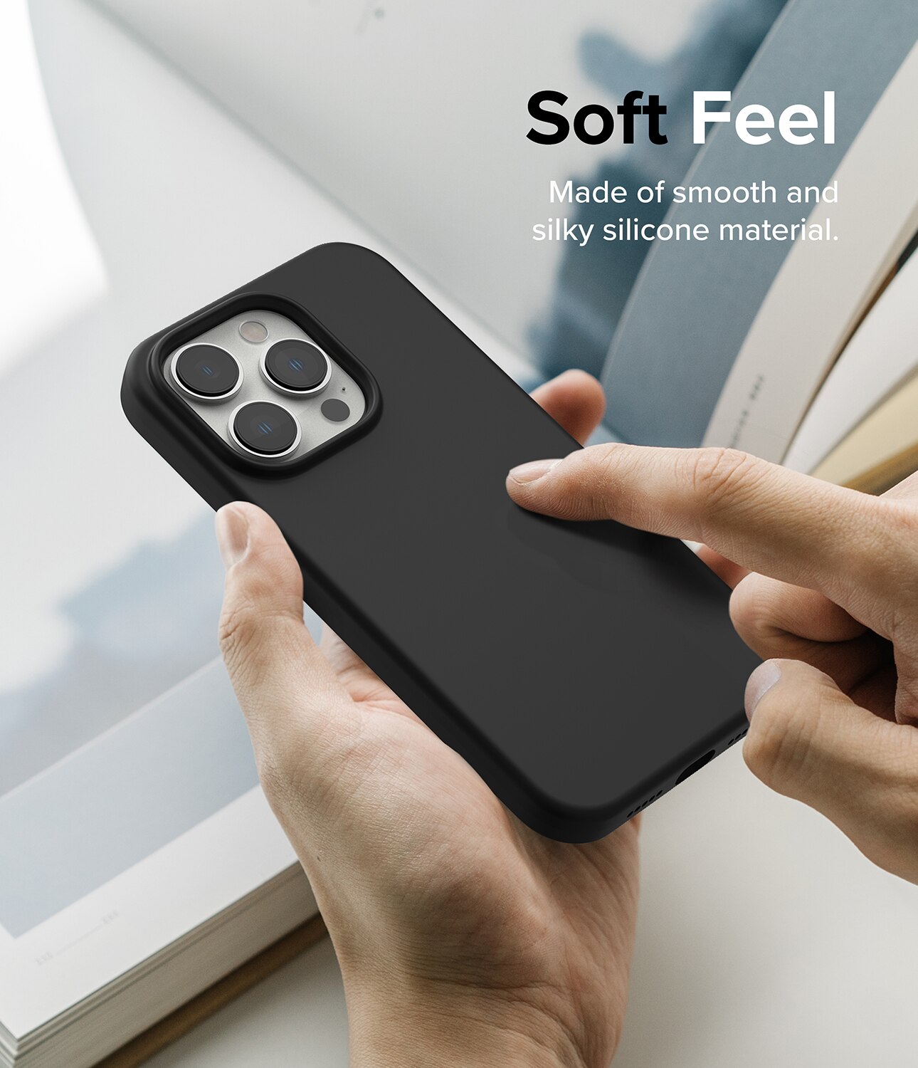 iPhone 14 Pro Silicone Case Black