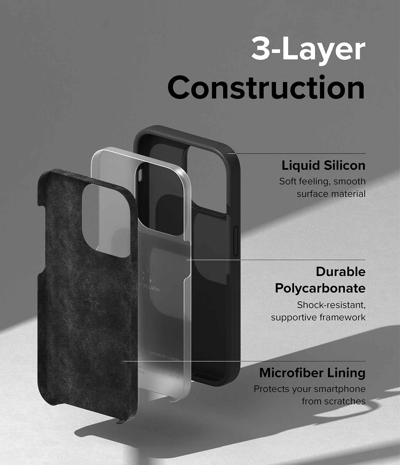 iPhone 14 Pro Silicone Case Black