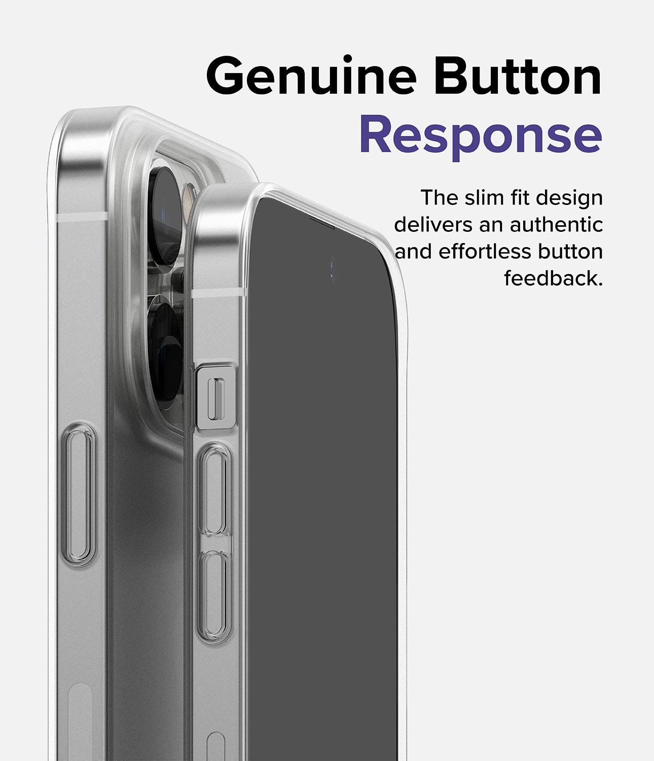 iPhone 14 Pro Slim Case Matte Clear