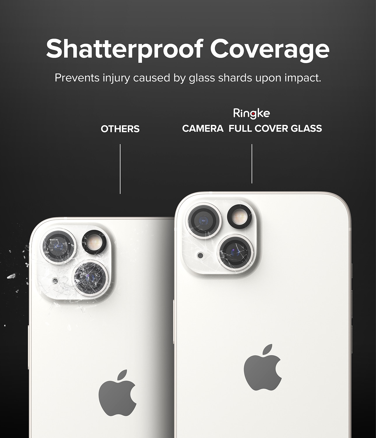 iPhone 14 Camera Protector Glass (2-pack) Transparent