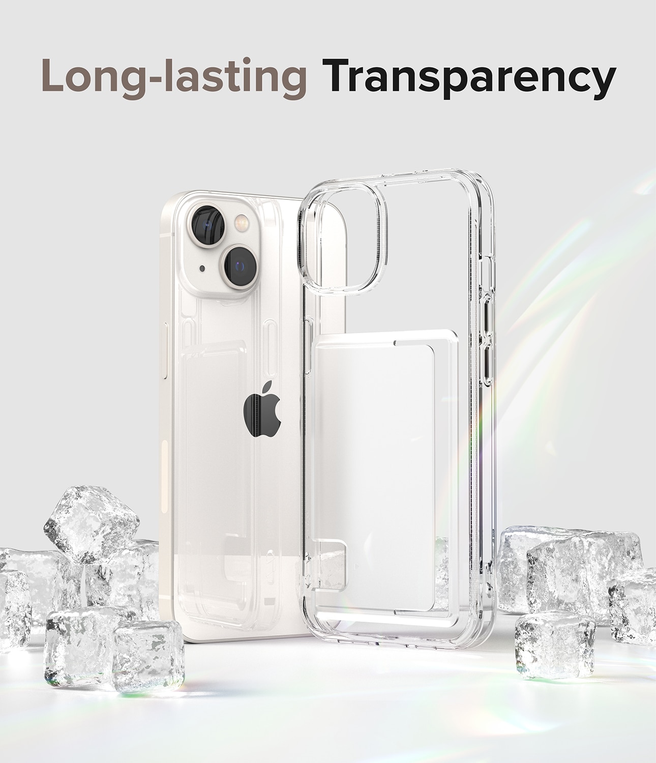 iPhone 14 Plus Fusion Card Case Transparent