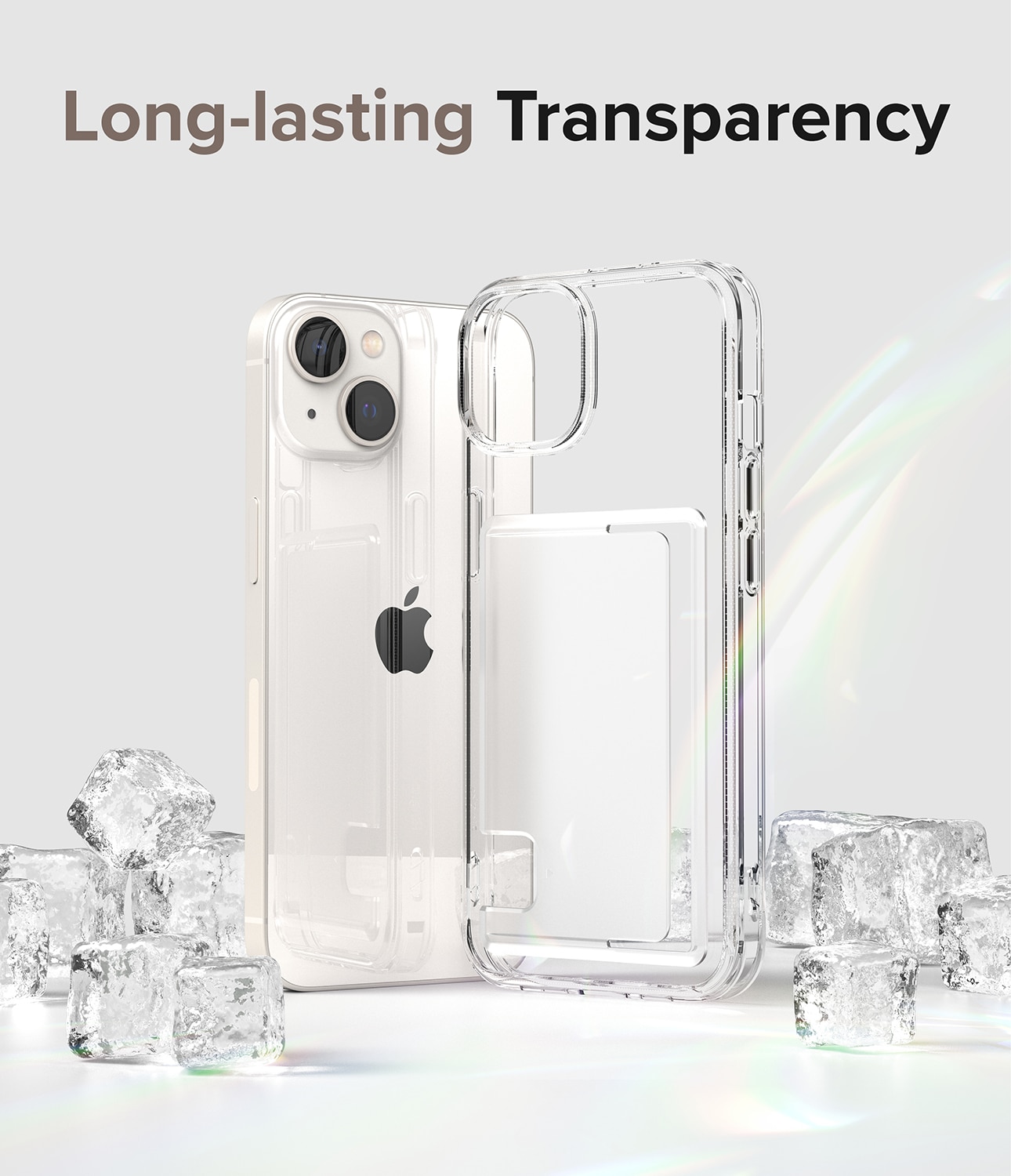 iPhone 14 Plus Fusion Card Case Transparent