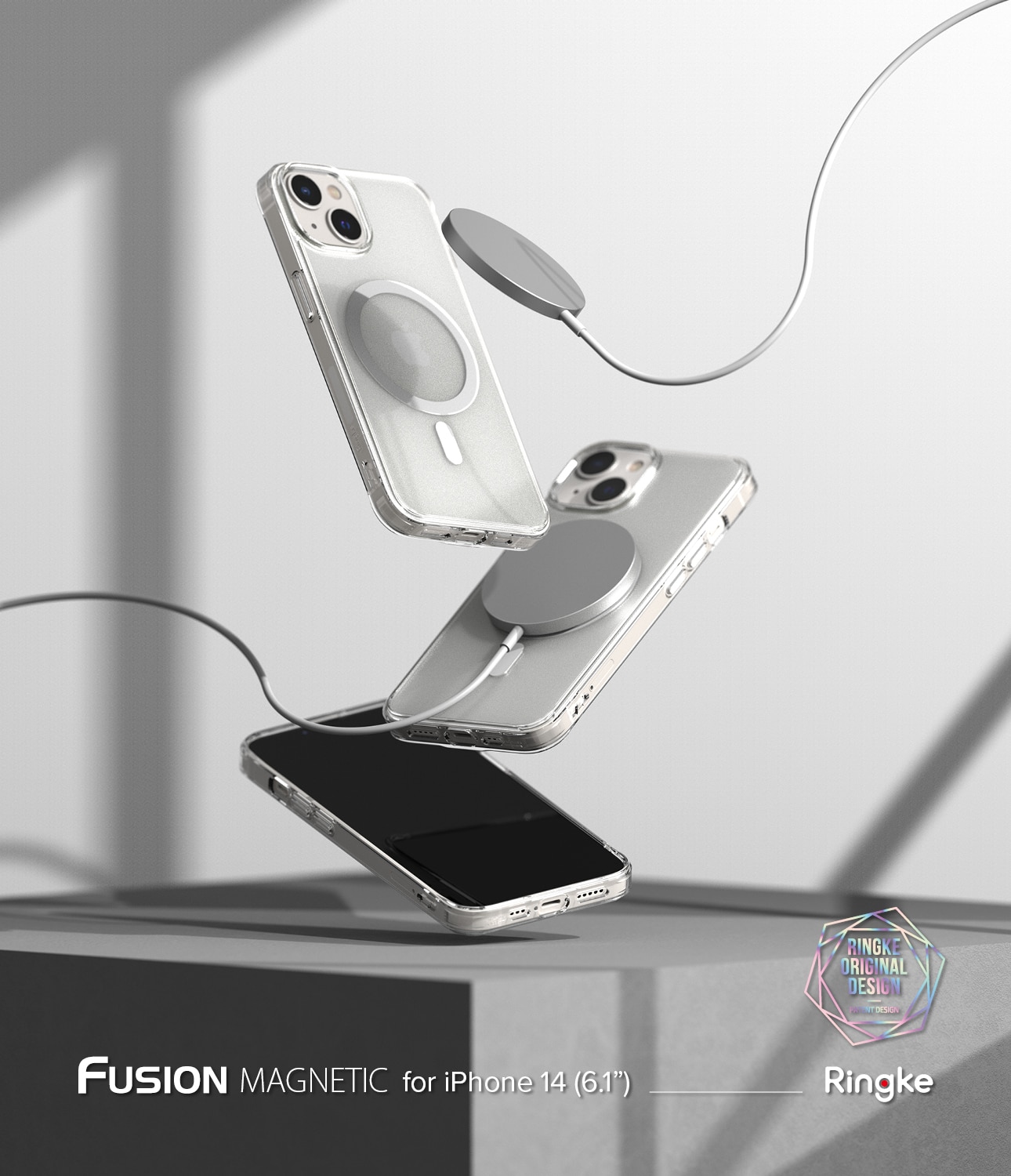 iPhone 14 Fusion Magnetic Case Transparent