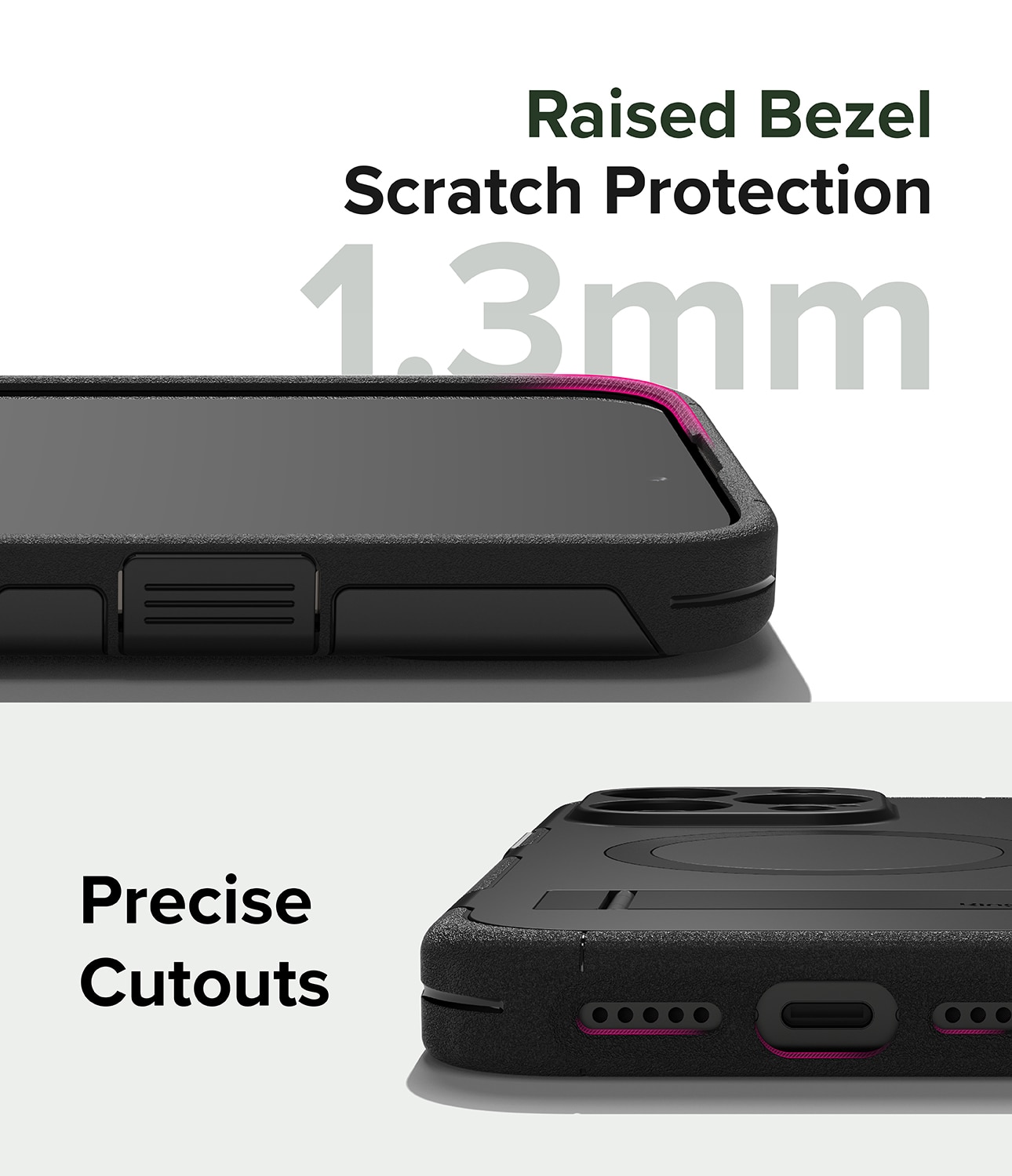 iPhone 15 Pro Max Alles Magnetic Case Black