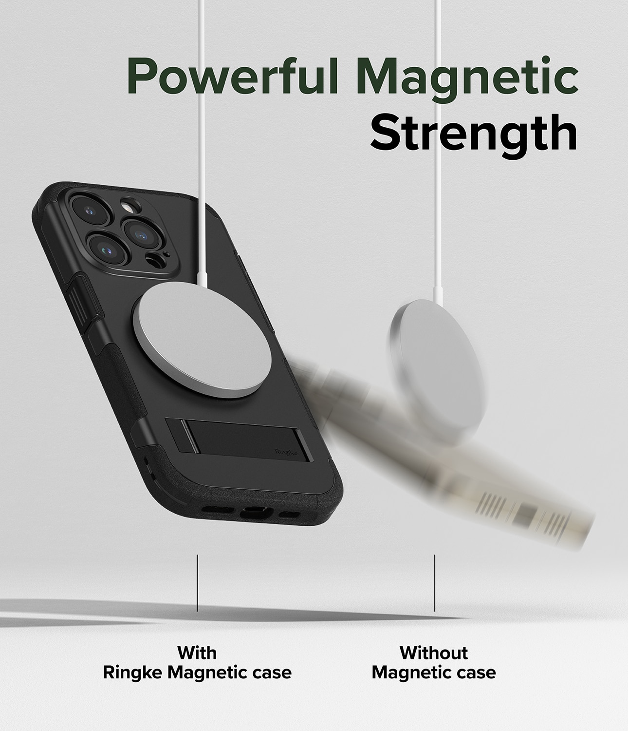 iPhone 15 Pro Max Alles Magnetic Case Black
