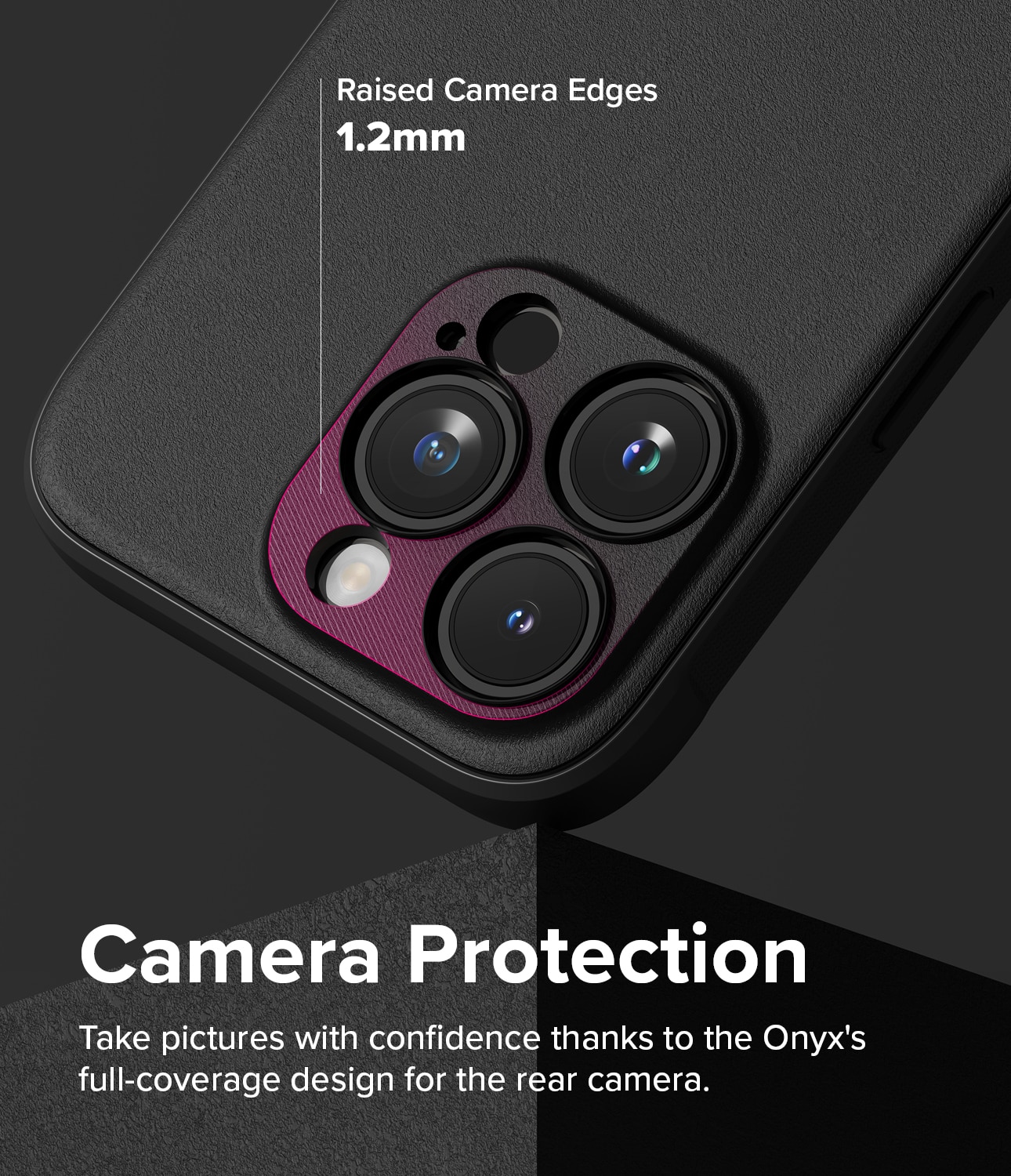 iPhone 15 Pro Max Onyx Magnetic Case Black