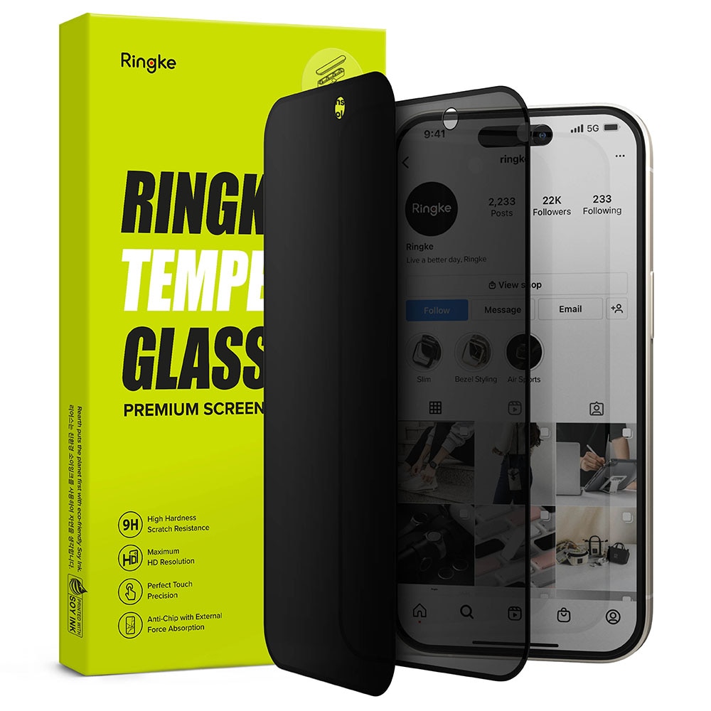 iPhone 15 Pro Max Privacy Screen Protector Glass