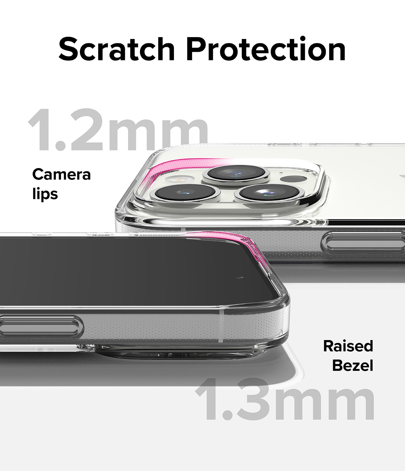 iPhone 15 Pro Max Air Case Clear