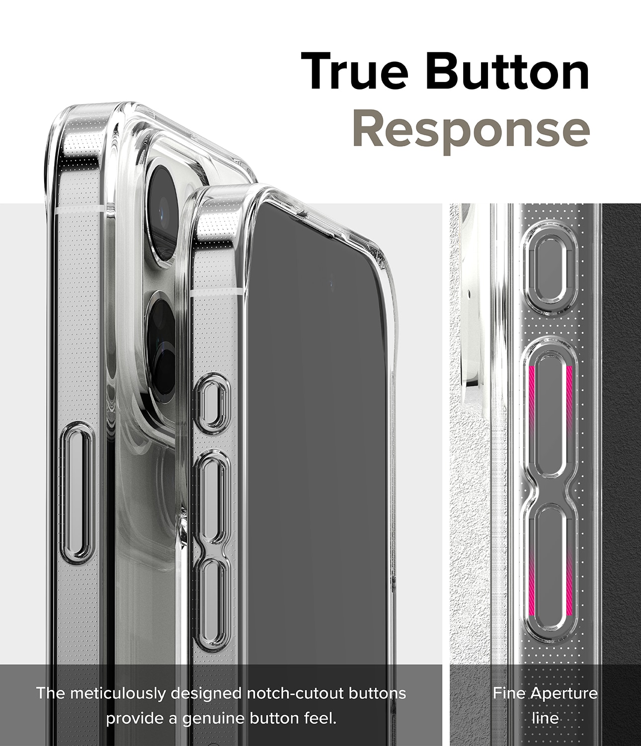 iPhone 15 Pro Max Air Case Clear