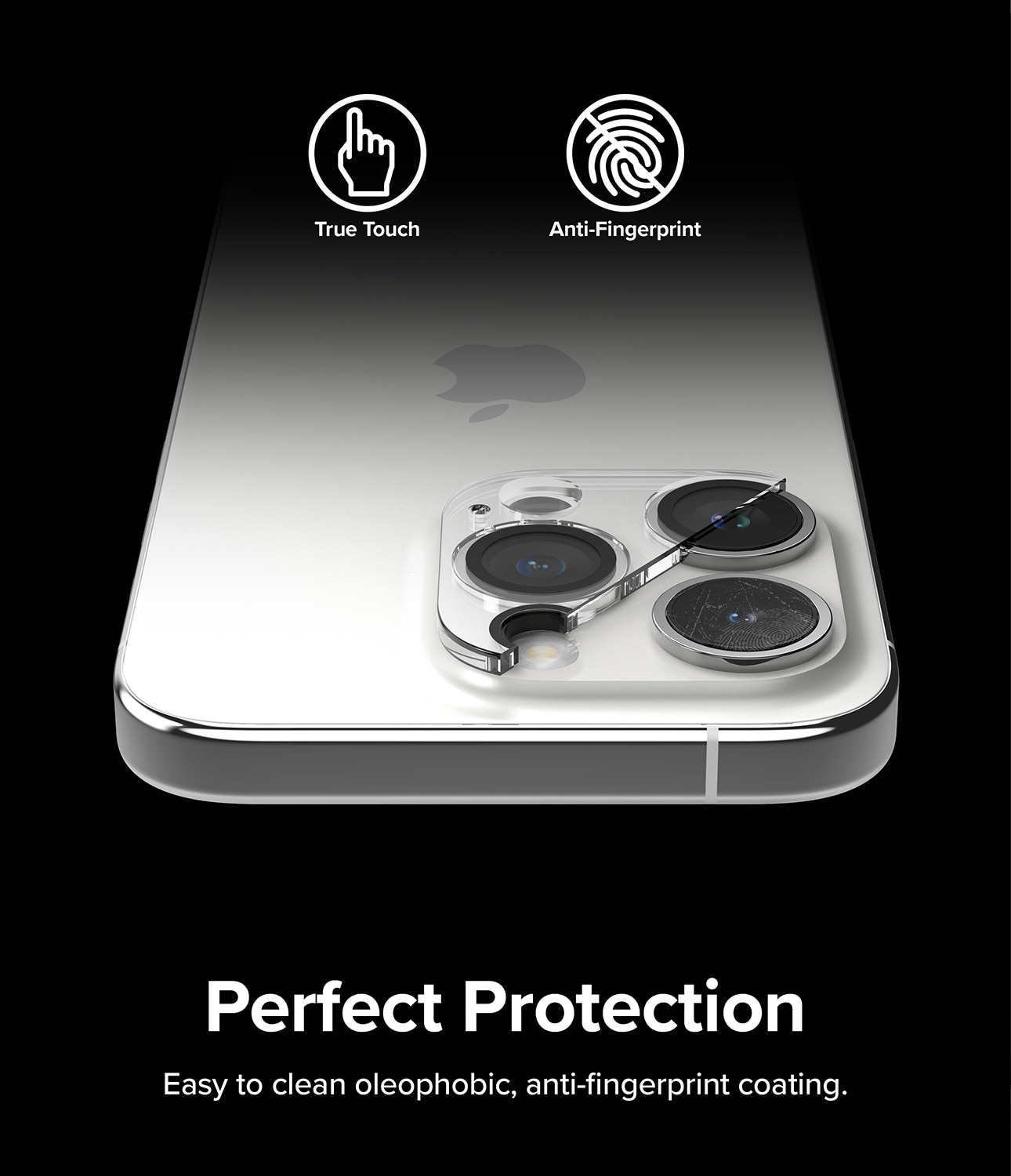 iPhone 15 Pro Camera Protector Glass (2-pack) Transparent