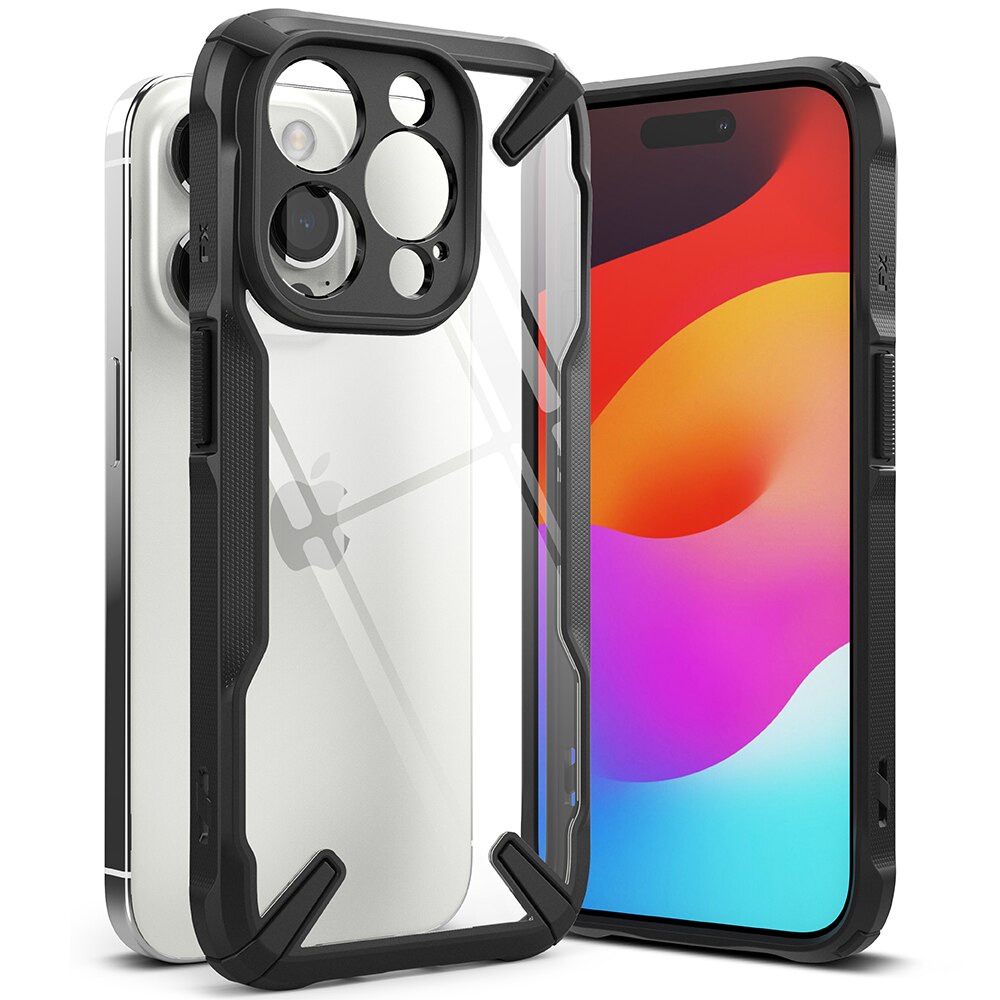 iPhone 15 Pro Max Fusion X Case Black