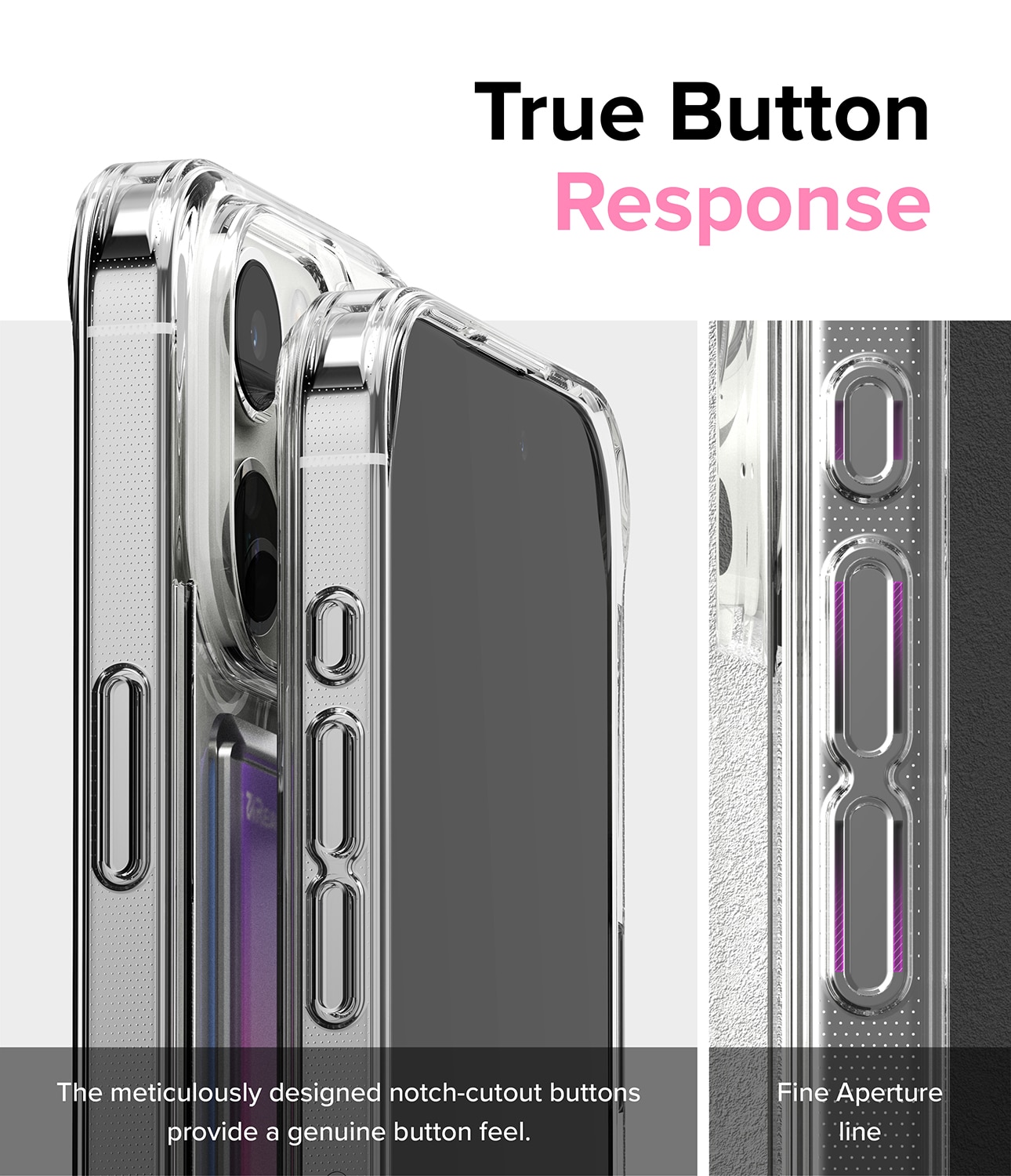 iPhone 15 Pro Fusion Card Case Transparent