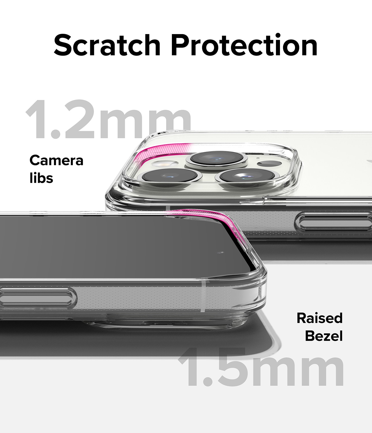iPhone 15 Pro Max Fusion Case Clear
