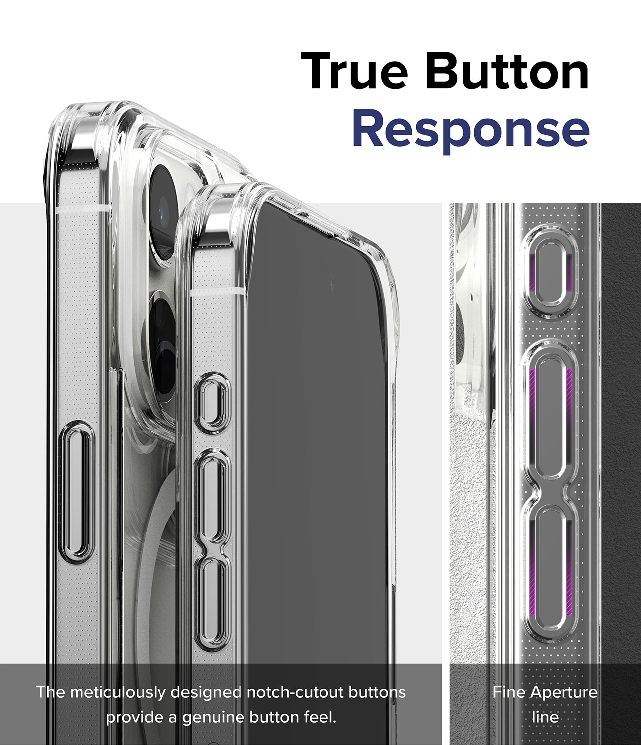 iPhone 15 Pro Fusion Magnetic Case Transparent