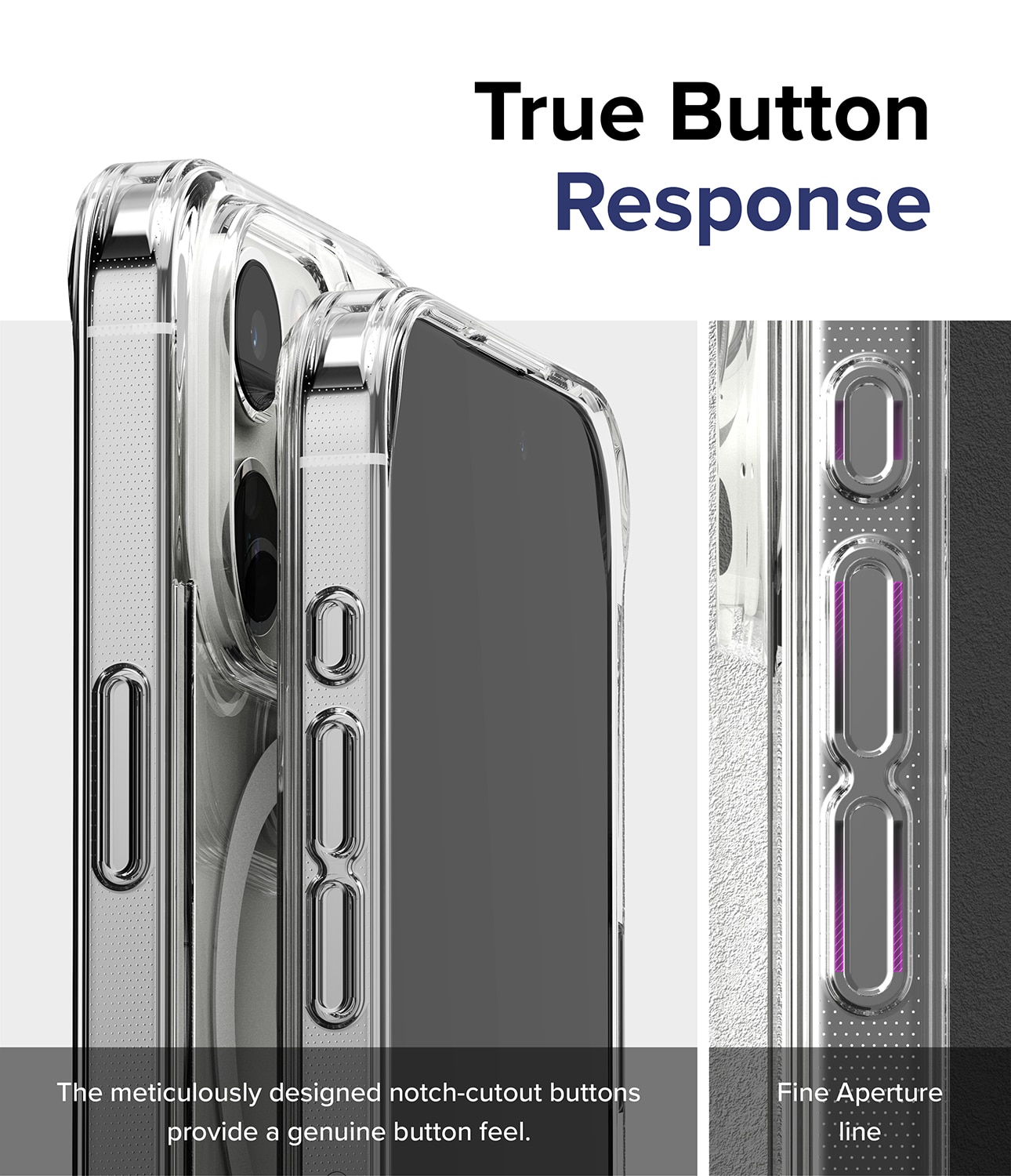 iPhone 15 Pro Max Fusion Magnetic Case Transparent