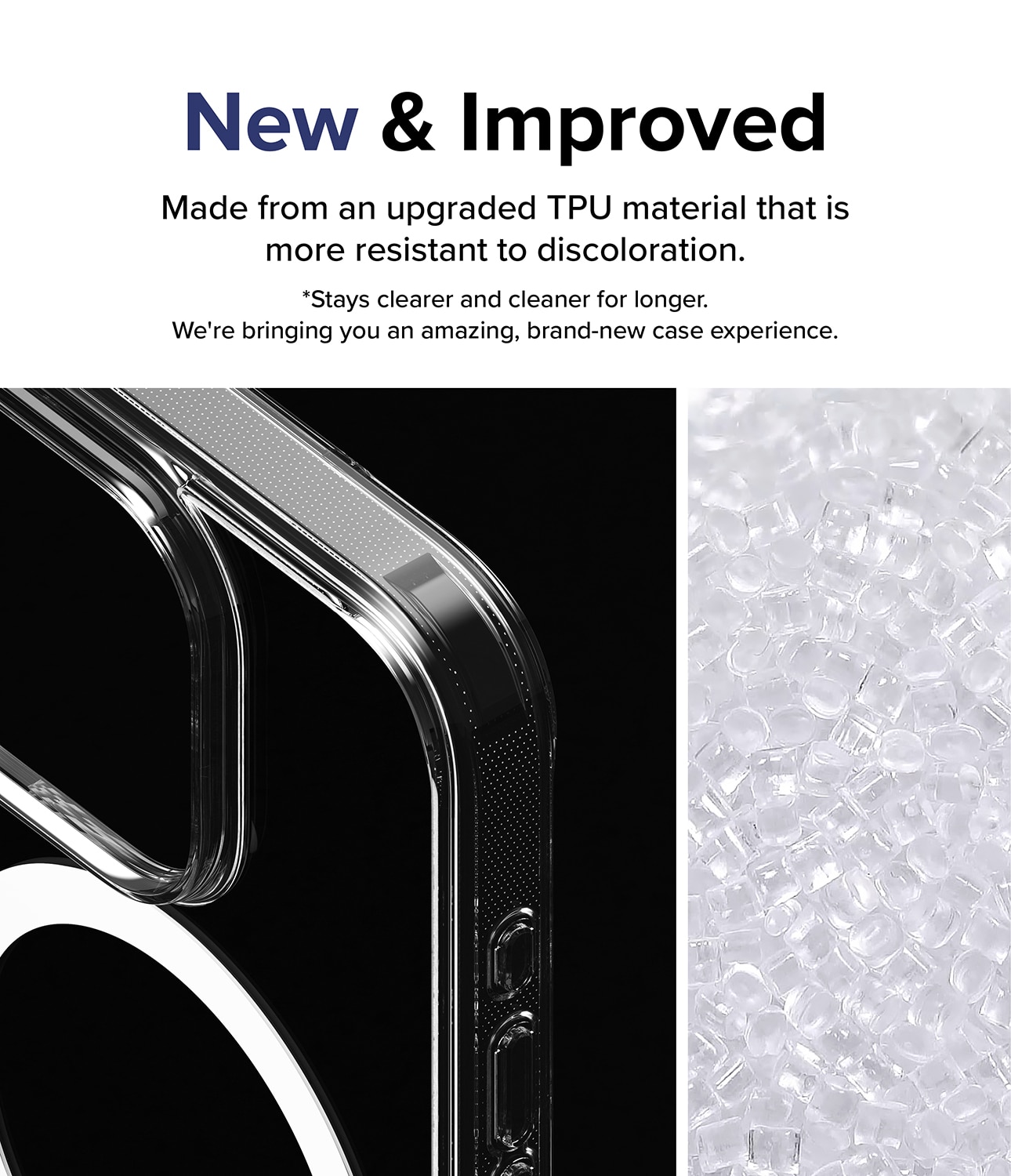 iPhone 15 Pro Fusion Magnetic Case Transparent