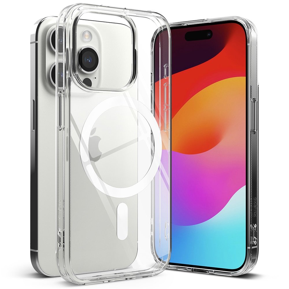 iPhone 15 Pro Max Fusion Magnetic Case Transparent