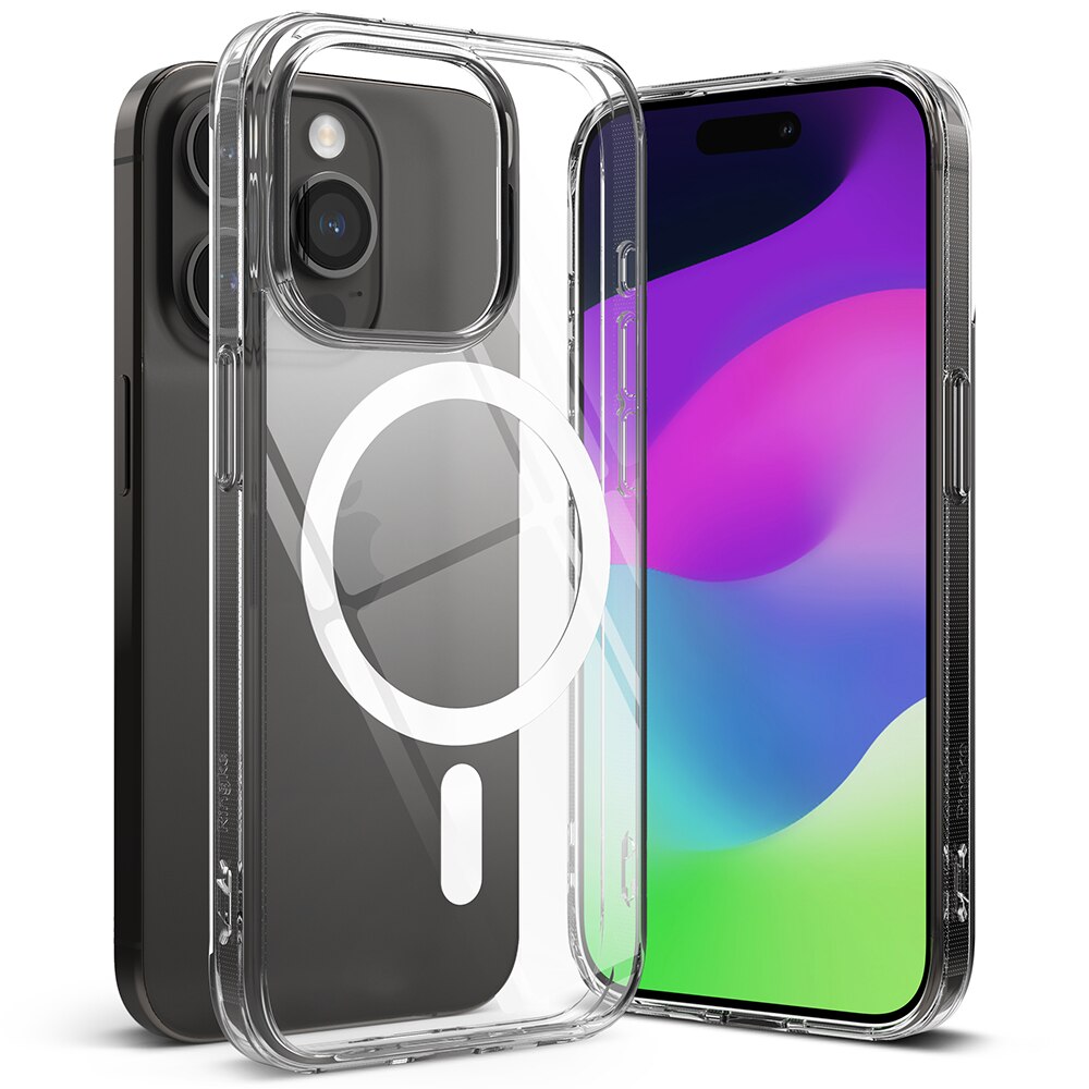 iPhone 15 Pro Fusion Magnetic Case Transparent
