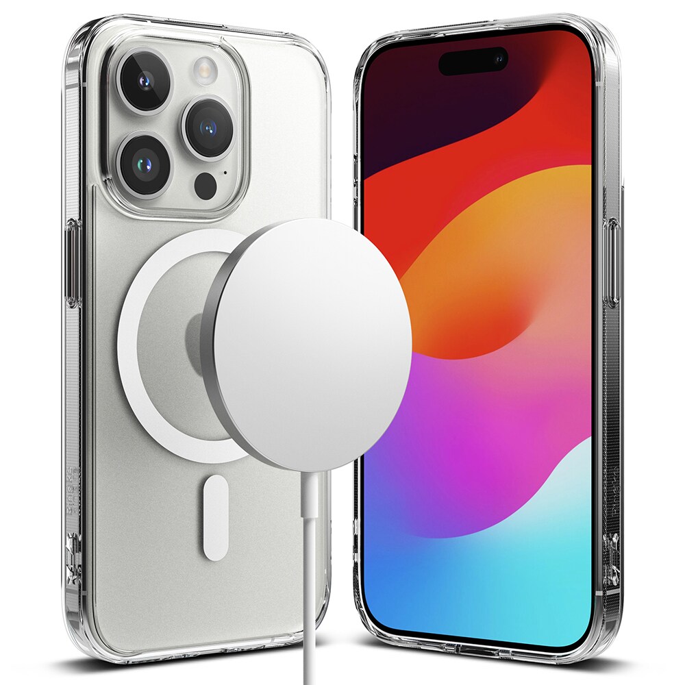 iPhone 15 Pro Fusion Magnetic Case Transparent