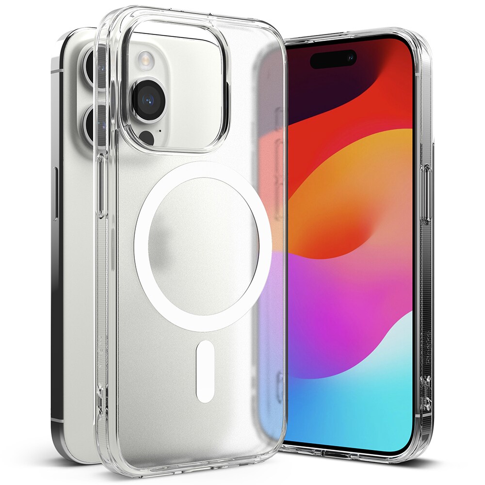 iPhone 15 Pro Fusion Magnetic Case Transparent