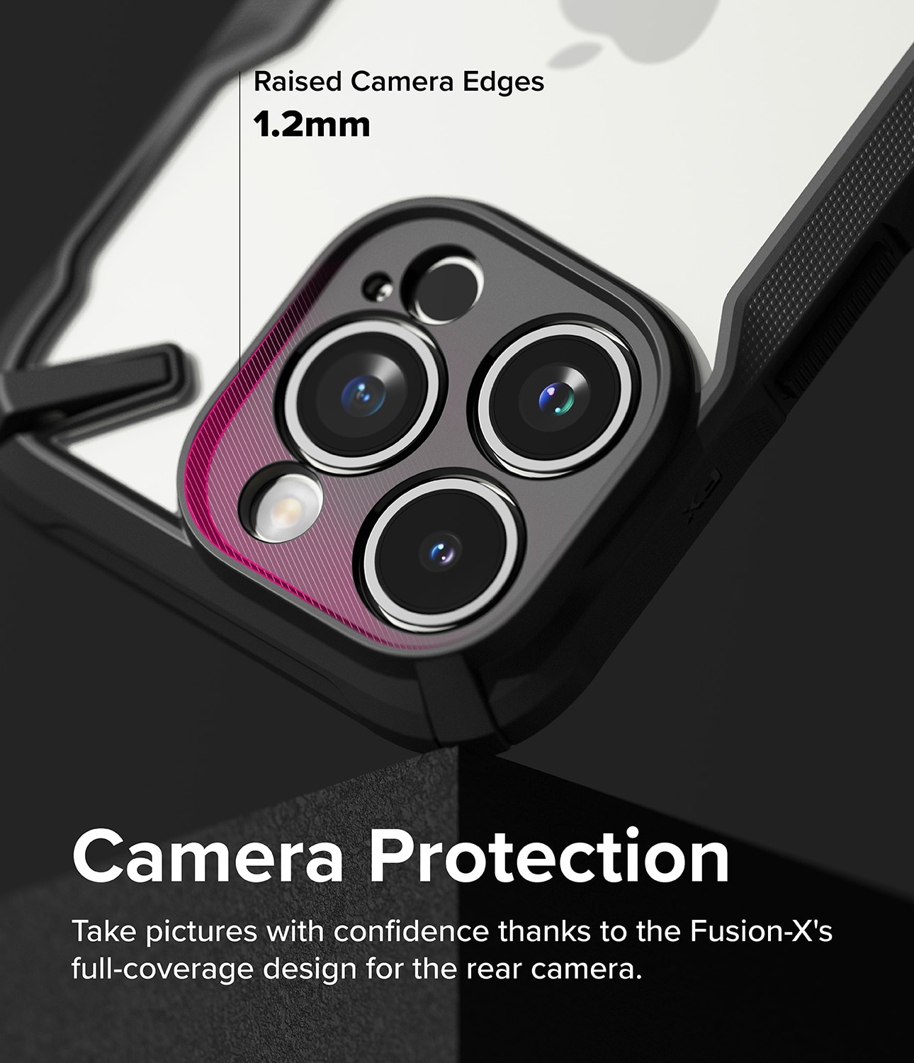 iPhone 15 Pro Max Fusion X Case Black