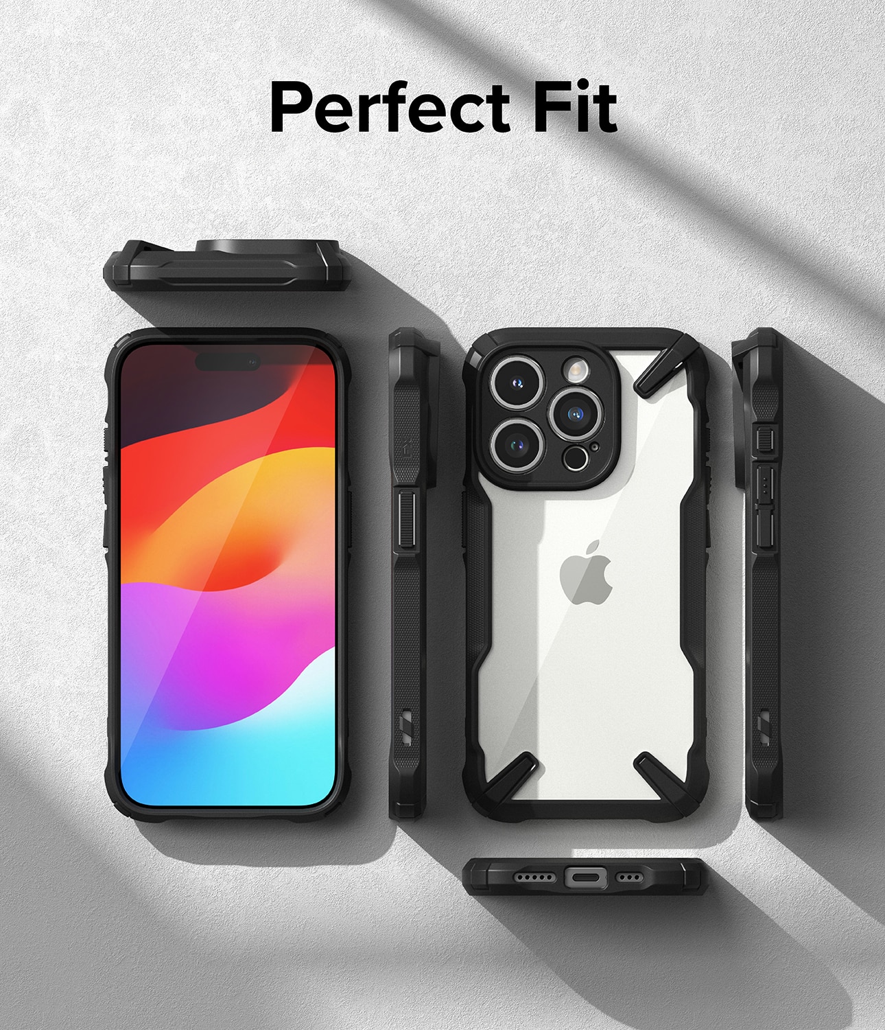iPhone 15 Pro Max Fusion X Case Black