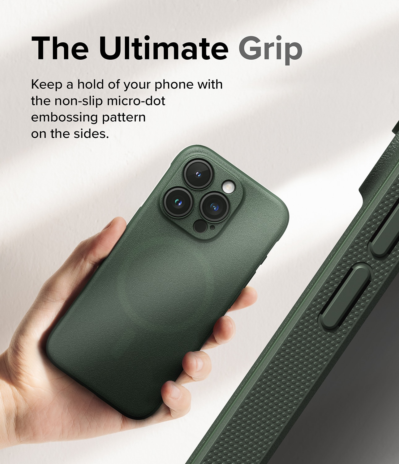 iPhone 15 Pro Onyx Magnetic Case Dark Green