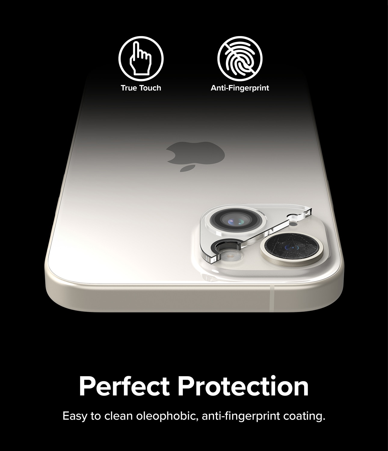 iPhone 15 Camera Protector Glass (2-pack) Transparent