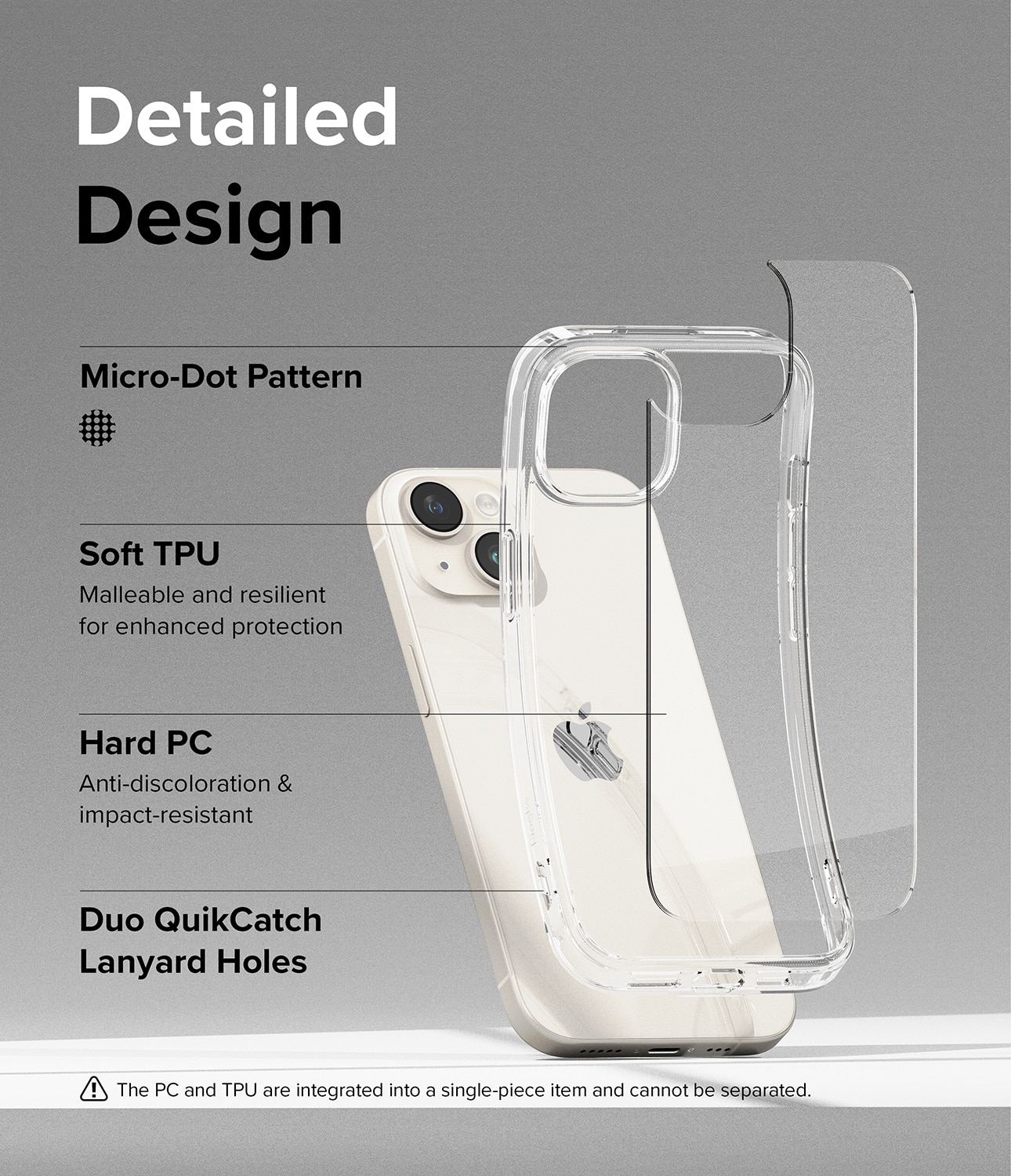 iPhone 15 Fusion Case Clear