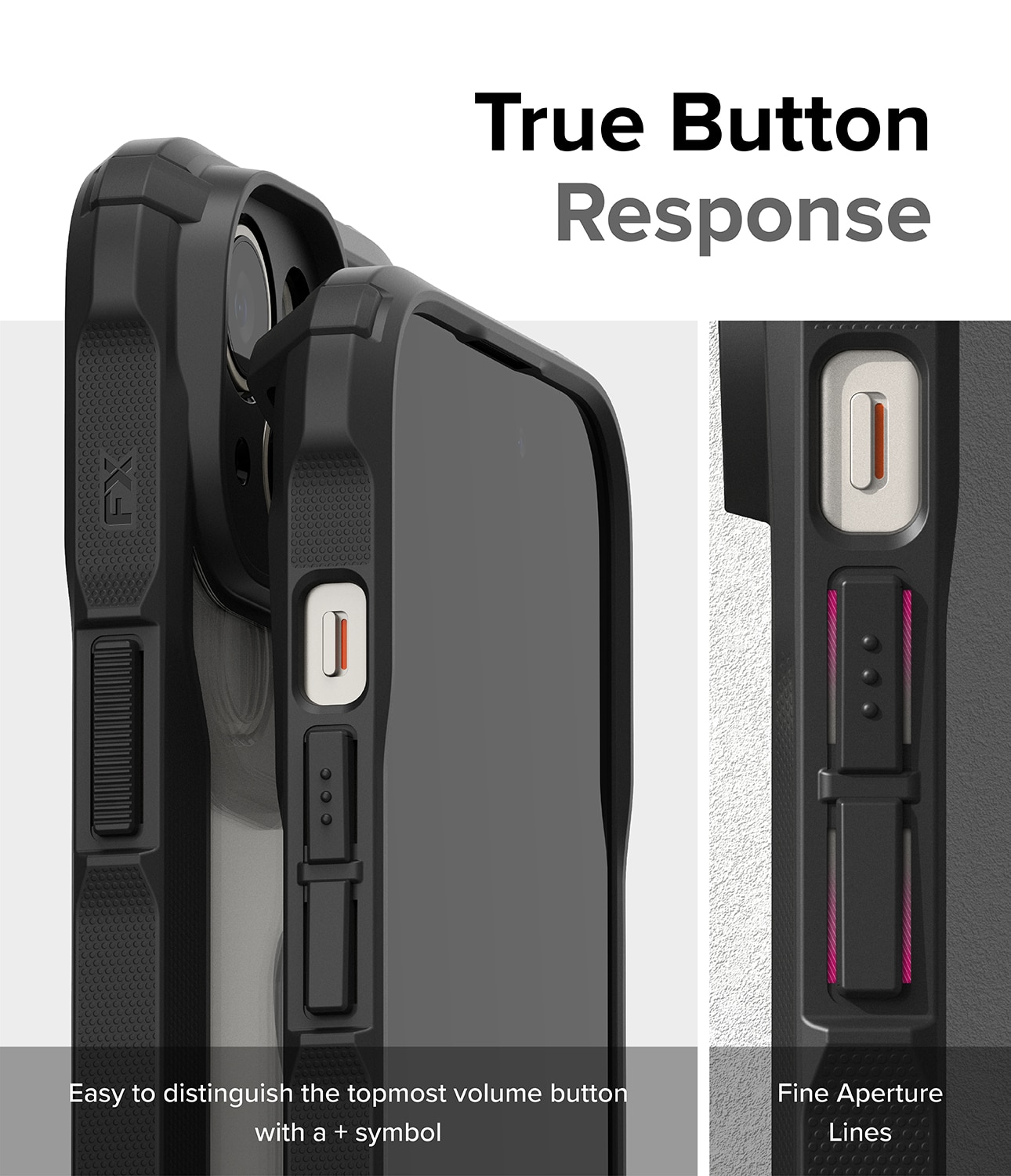 iPhone 15 Fusion X Case Black