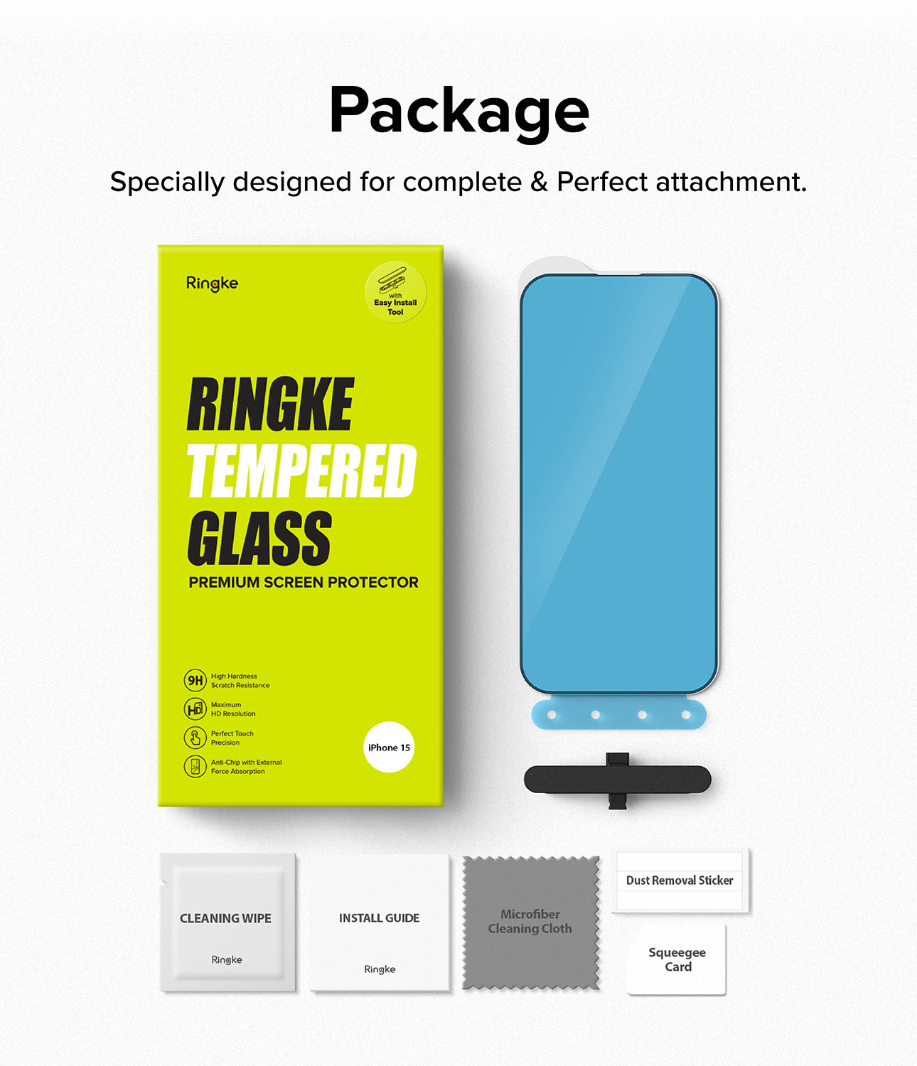 iPhone 15 Screen Protector Glass