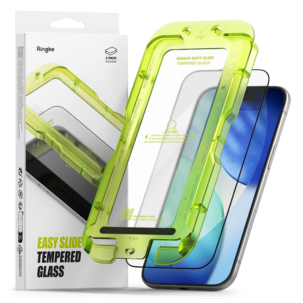 iPhone 17 Air Easy Slide Glass (2-pack)