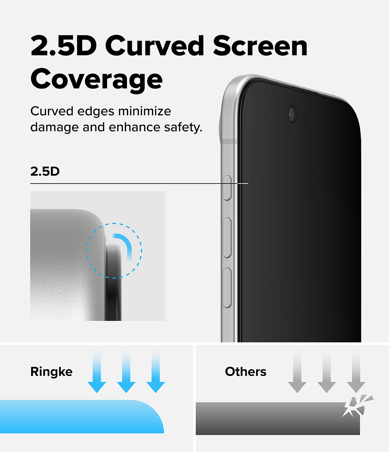 iPhone 17 Air Easy Slide Privacy Glass (2-pack)