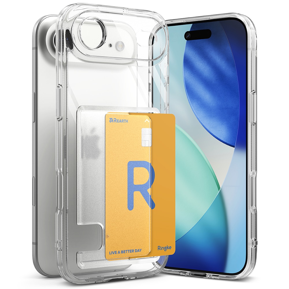 iPhone 17 Air Fusion Card Case Transparent