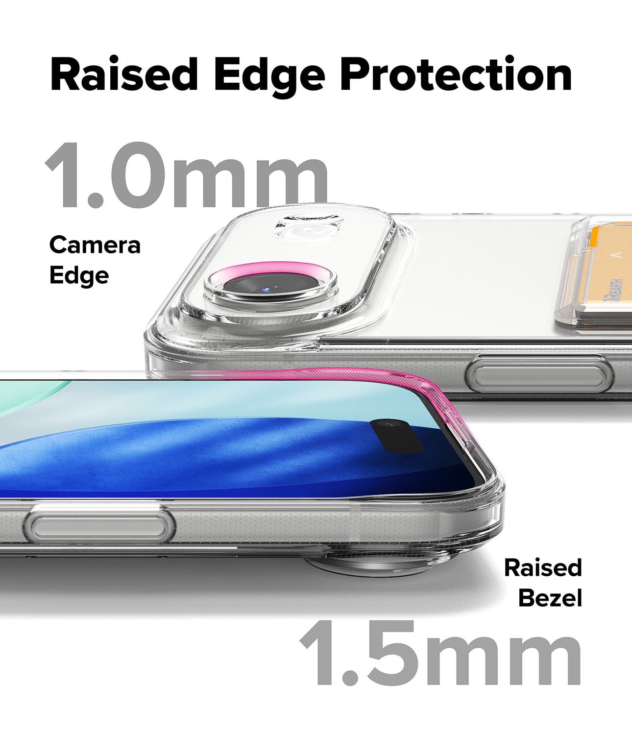 iPhone 17 Air Fusion Card Case Transparent