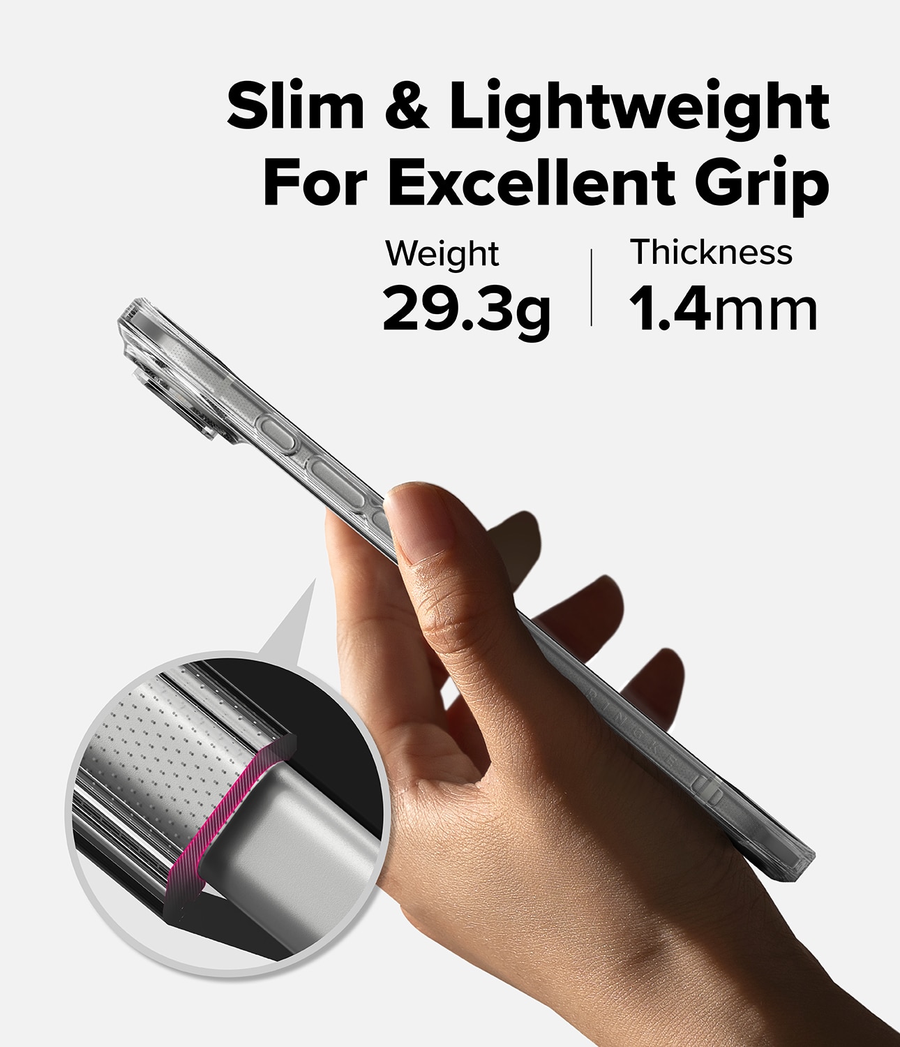 iPhone 17 Air Fusion Case Clear