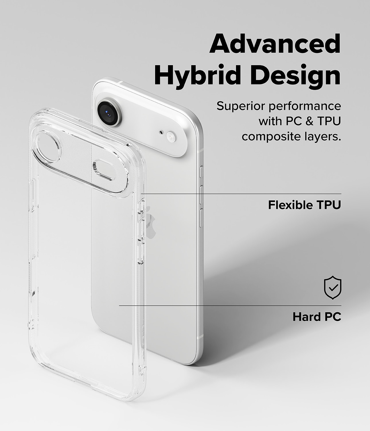 iPhone 17 Air Fusion Case Clear