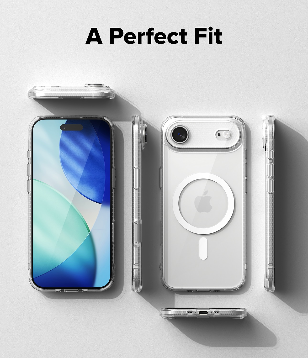 iPhone 17 Air Fusion Magnetic Case Transparent