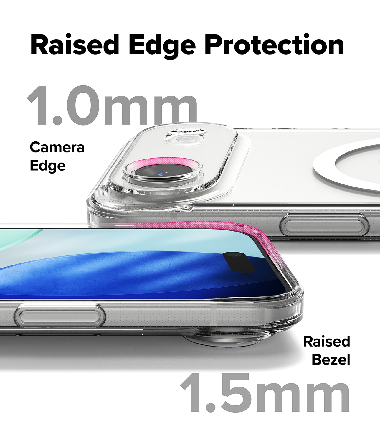 iPhone 17 Air Fusion Magnetic Case Transparent