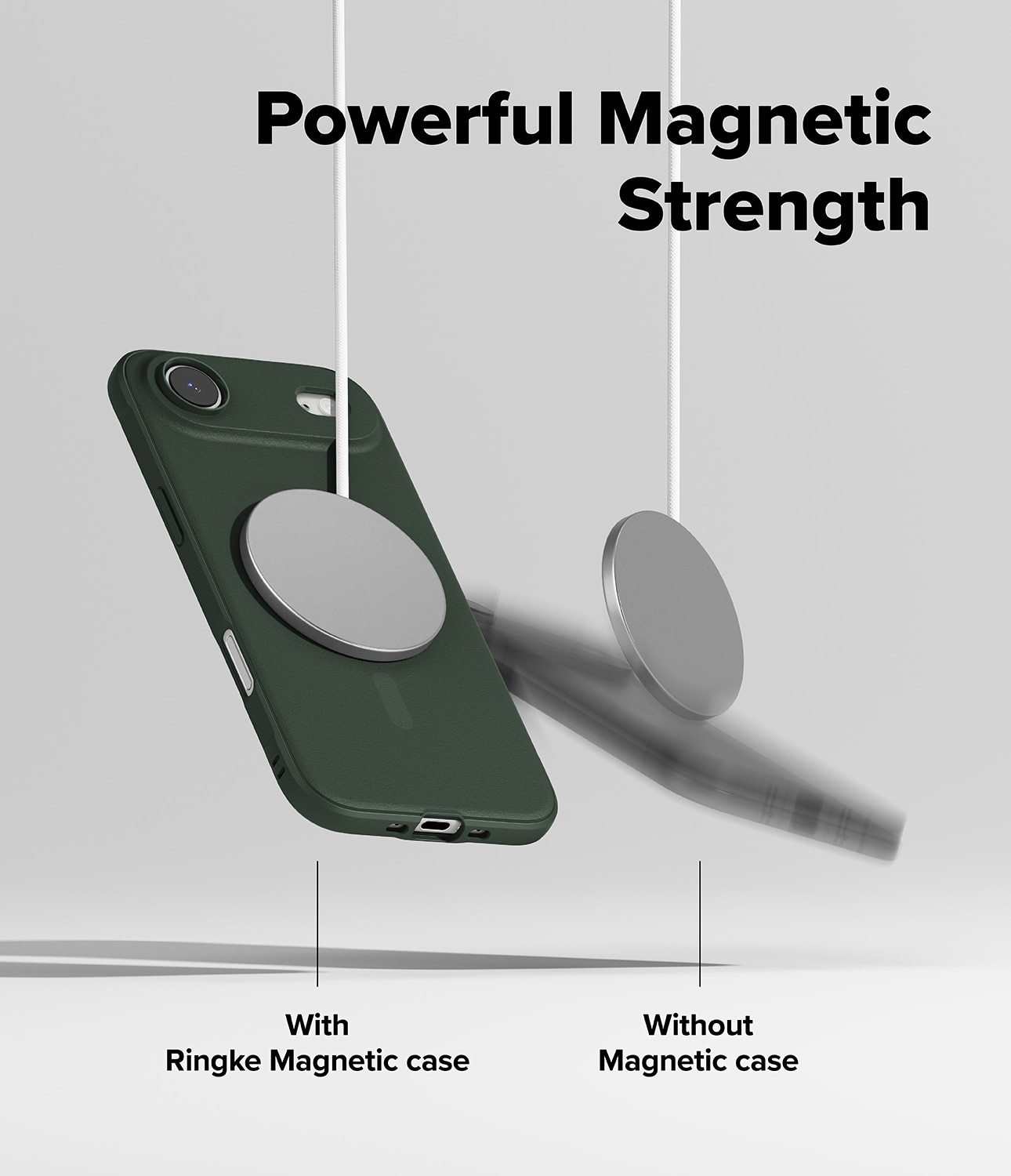 iPhone Air Onyx Magnetic Case Dark Green
